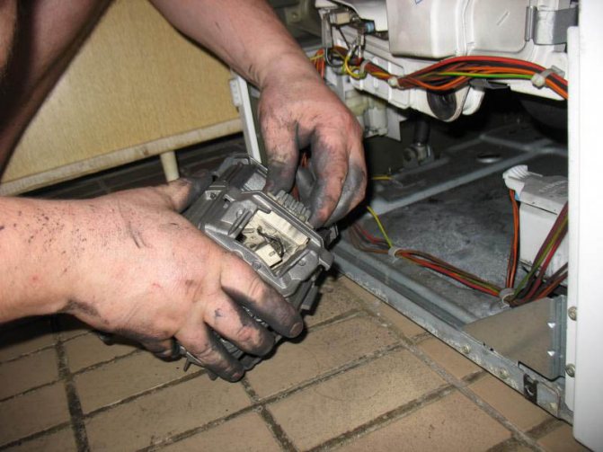 ремонт двигателя стиральной машины