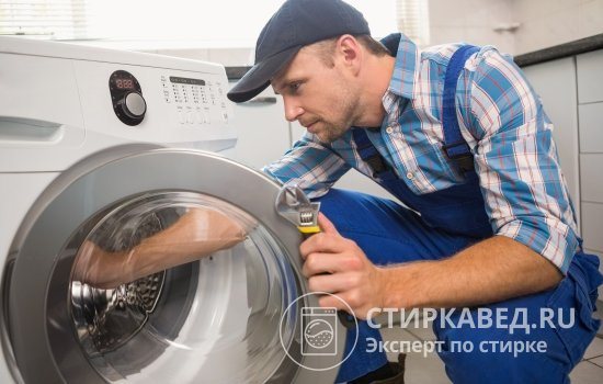 Even a novice technician can repair a washing machine at home.