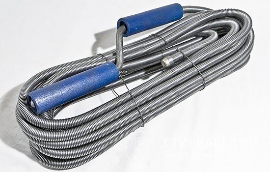 Plumbing cable for cleaning sewer pipes