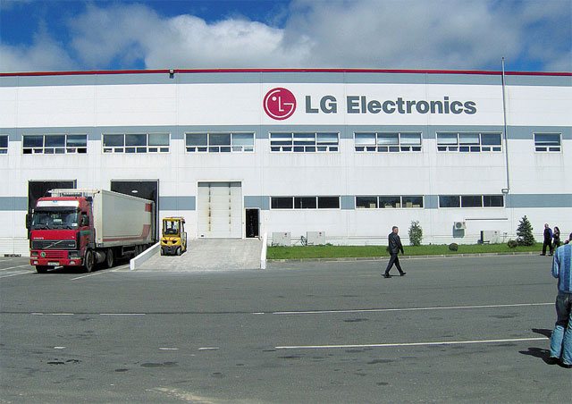 LG assembly facilities in Russia