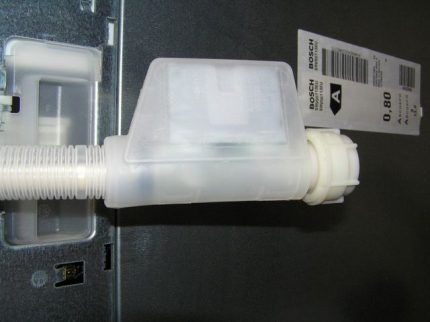 Aquastop system for dishwasher