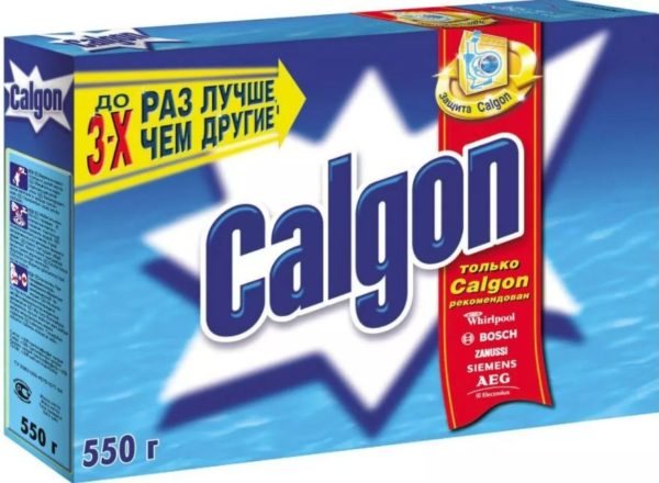 Calgon laundry detergent, instructions for use