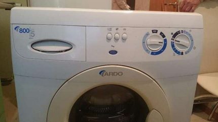 Ardo large capacity washing machine