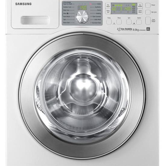 washing machine samsung eco bubble error codes