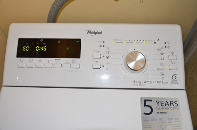 Washing machine Whirlpool WTLS65912
