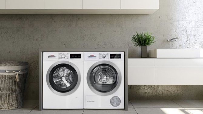 Bosch washing machines from Germany
