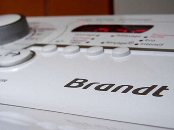 Brandt washing machines error code