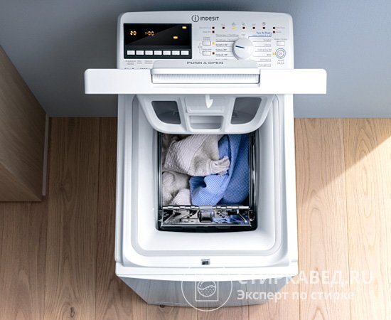 Top-loading washing machines have some design features