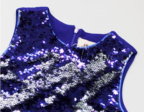 Washing a dress with sequins