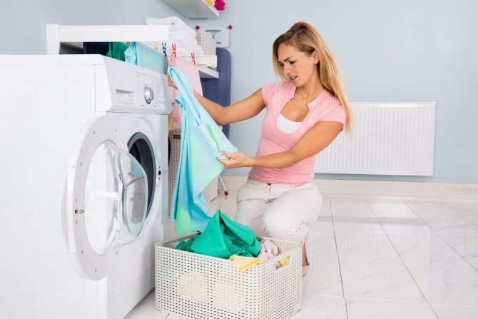 washing towels in a washing machine