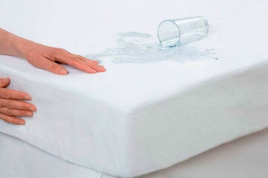 Washing a waterproof mattress cover