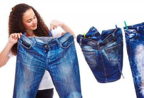 drying jeans
