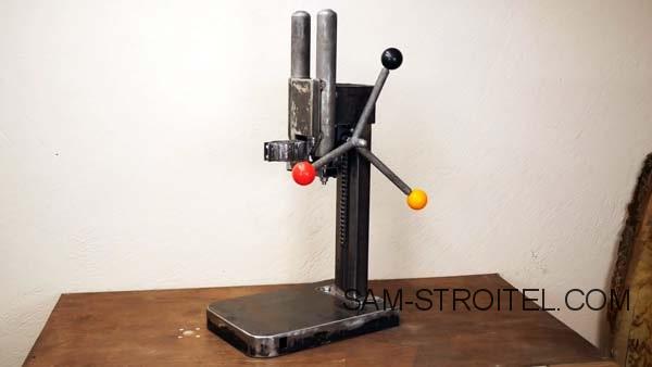 DIY drilling machine: TOP 10 diagrams with photos (instructions)