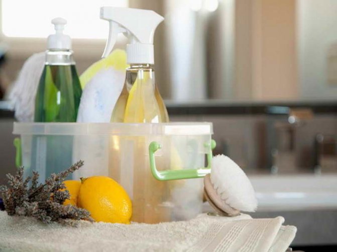 Both folk remedies and household chemicals will help in removing mold from clothes.