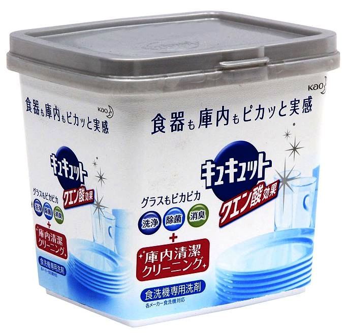 Японский порошок KAO Citric Acid Effect для эффективного удаления загрязнений, но не подходит для хрупких изделий